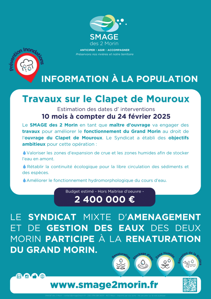 travaux clapet mouroux 