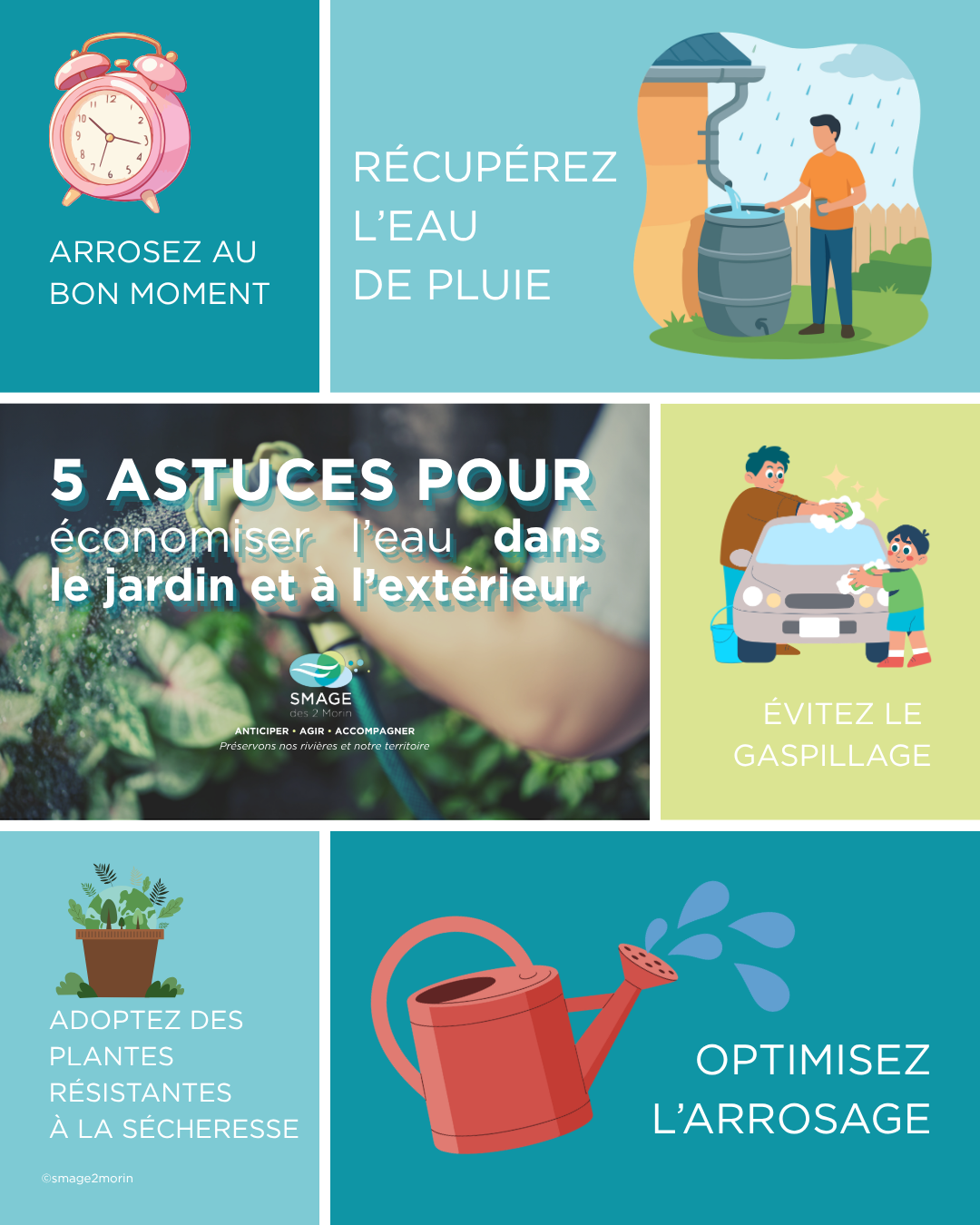 Eau : pas de petites économies ete 2026 smage