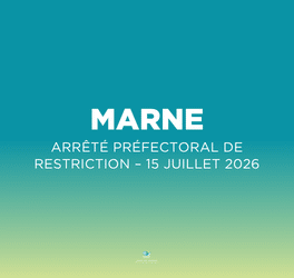 Marne : Arrêté préfectoral du 15 juillet 2026
